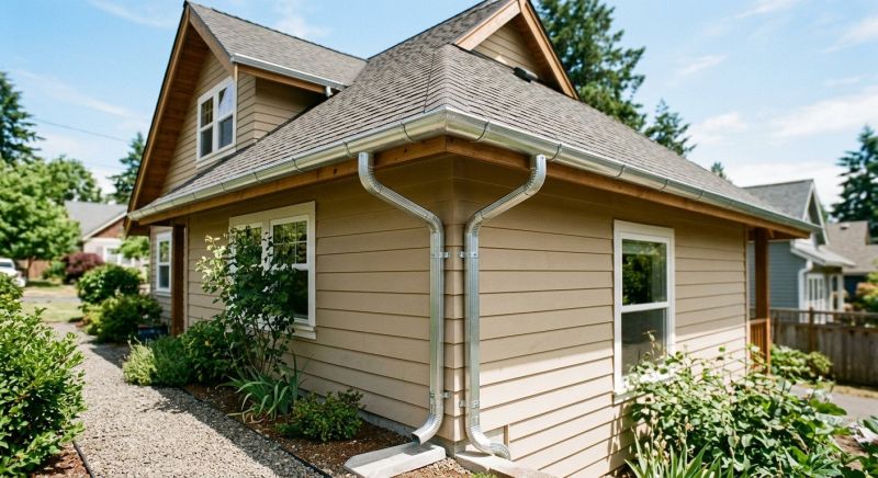 Galvanized Gutter Installation in Roseville, CA
